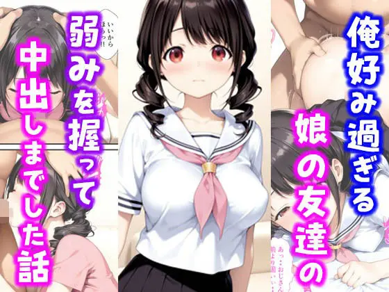 【エロ漫画】俺好み過ぎる娘の友達の弱みを握って中出しまでした話[種付け彦]